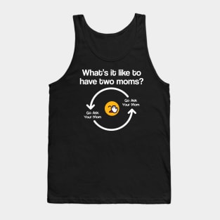 Endless loop of "go ask your mom" Tank Top